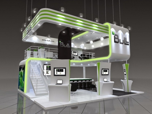 2 4 - Multiple Levels exhibition stands