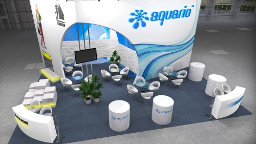 aquario mobile - Стандартные выставочные стенды