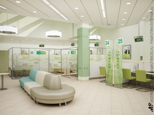 dizajn interera ofisa 18 - Complex advertising design of visitor-centers